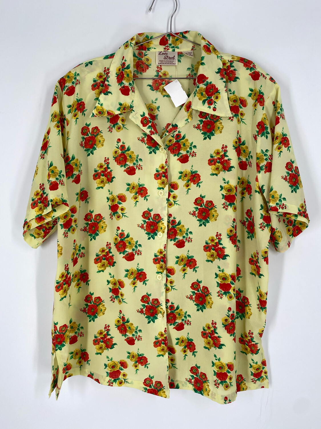 Love Street Floral Button Up Size 18