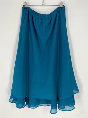Vintage Teal Skirt Size XL