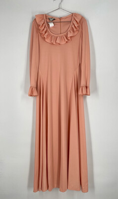 Umba For Parues Feinstein Vintage Pink Maxi Dress Size 1X