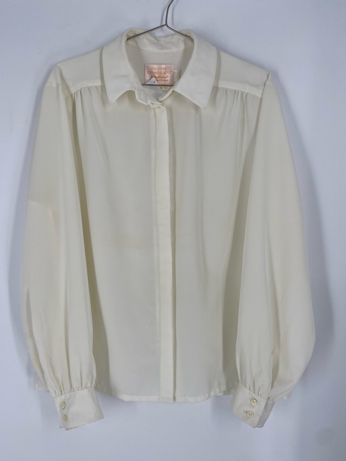 Country Sophisticates By Pendleton Long Sleeve Button Up Top Size 15