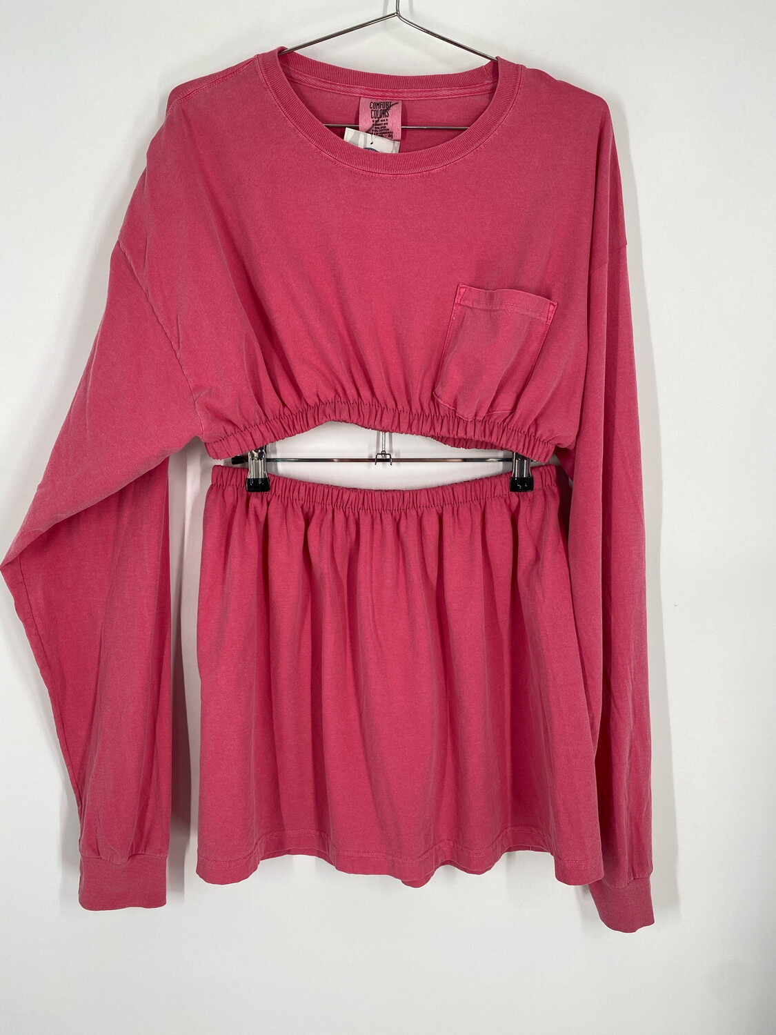 Reworked Comfort Colors Long Sleeve Set O/S Reworked Comfort Colors Long Sleeve Set O/S