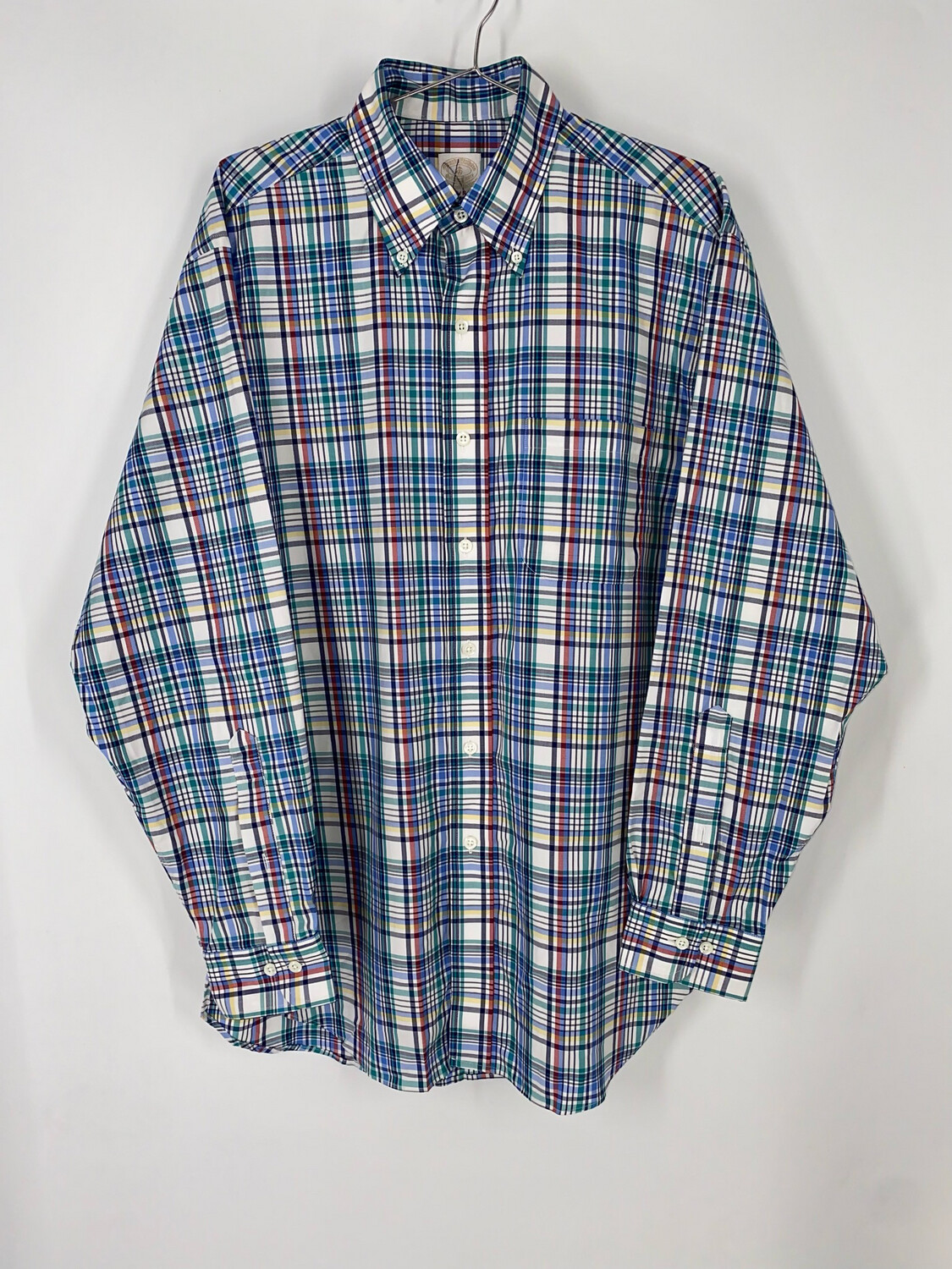 Brooks Brothers Plaid Button Down Size M
