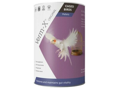 VERM-X PELLETS FOR CAGED BIRDS