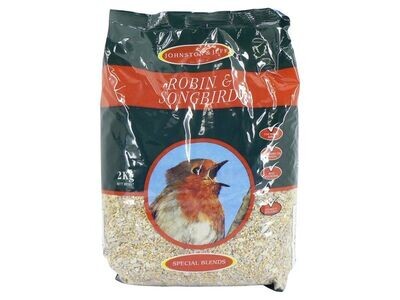 ROBIN & SONGBIRD WITH MEALWORM 2KG
