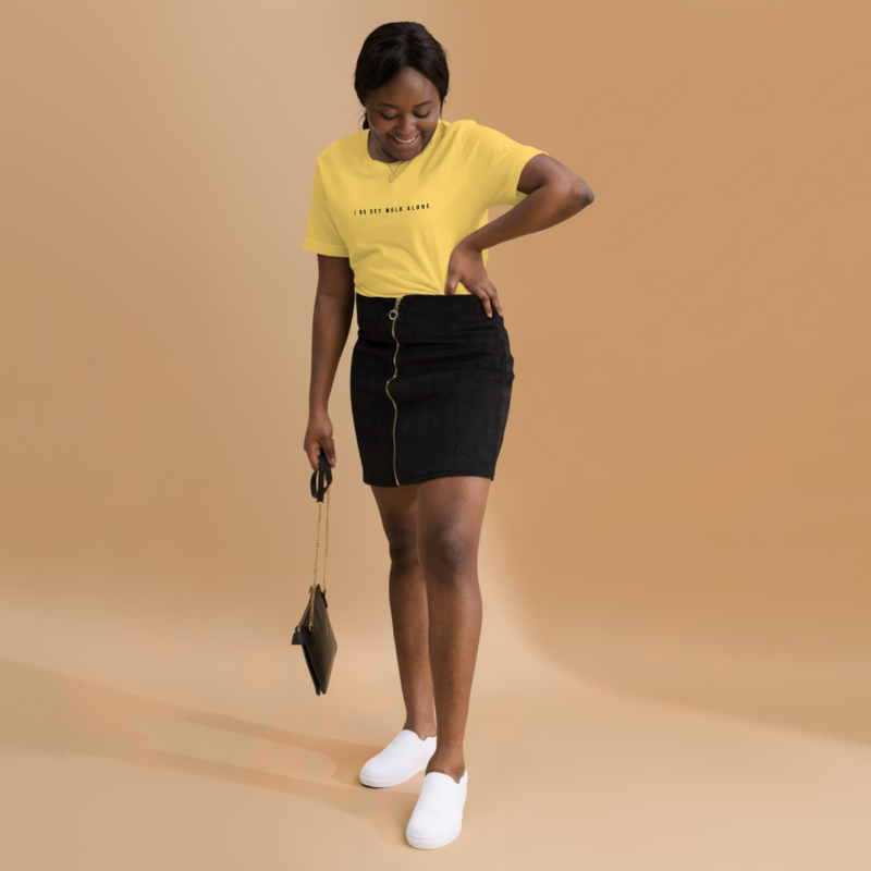 I NO DEY WALK ALONE - UNISEX TEE