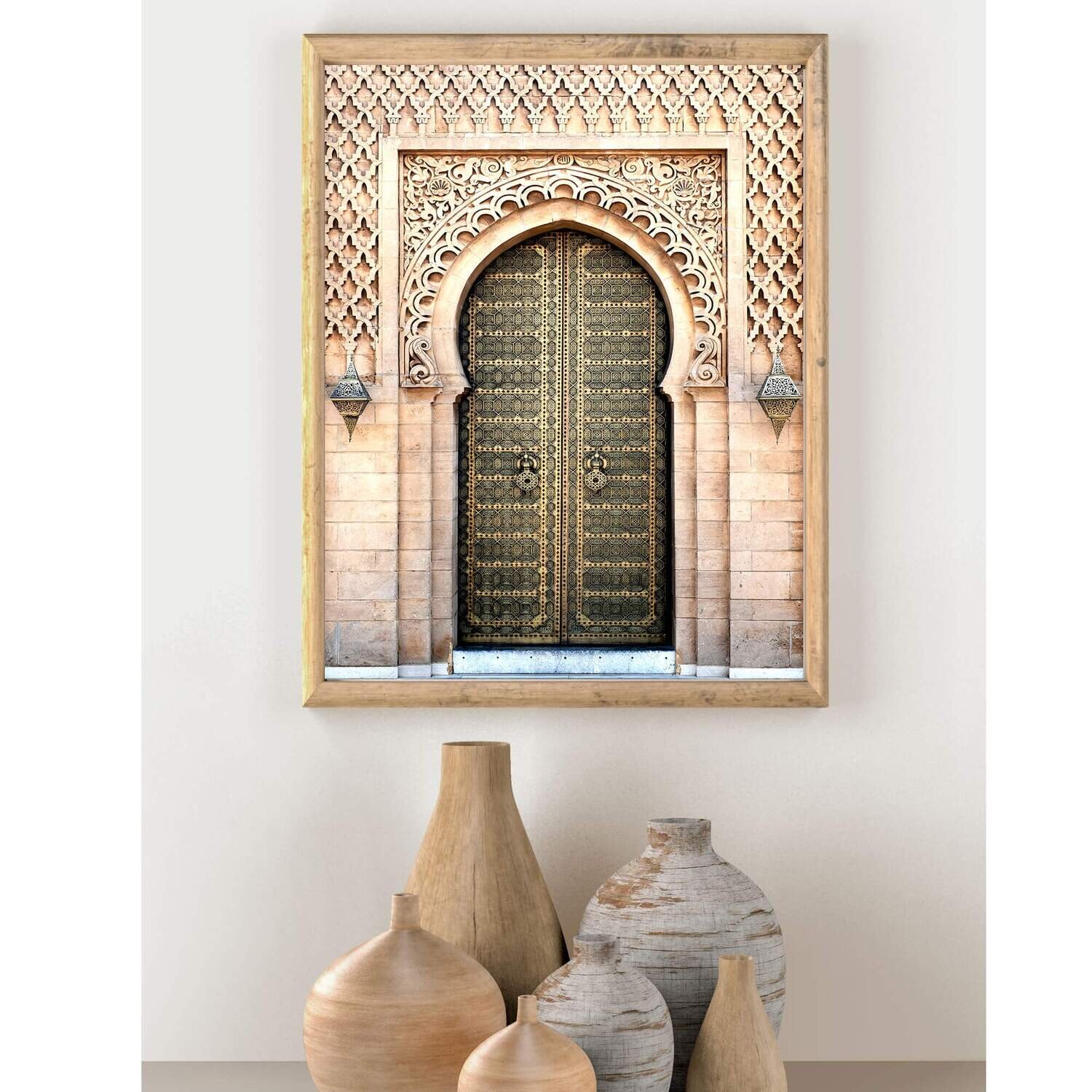 Wall Decor with Photo Frame / Unframed / on Paper Canvas, Canvas, Frame unframed, Door Wall Art &amp; rajasthan royals image, Size: Small 8 x 11 inch A4 Size, Medium: Fine Art Paper, No Frame or Framed: No Frame only Print