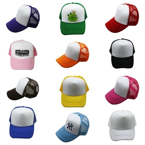 Casquettes colorées
à filet Casquettes colorées
à filet