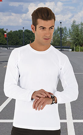 Tee-shirt Blanc, Manches Longues Tee-shirt Blanc, Manches Longues