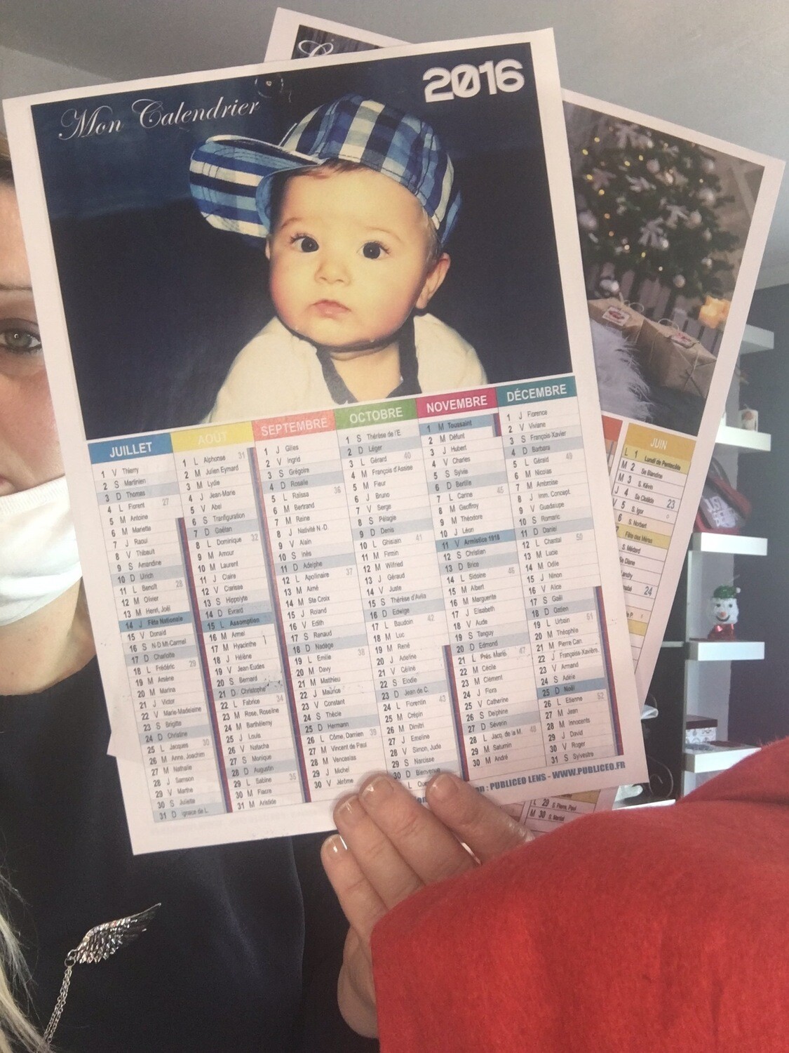Calendrier photo ( 5ex + 1 offert) Calendrier photo ( 5ex + 1 offert)