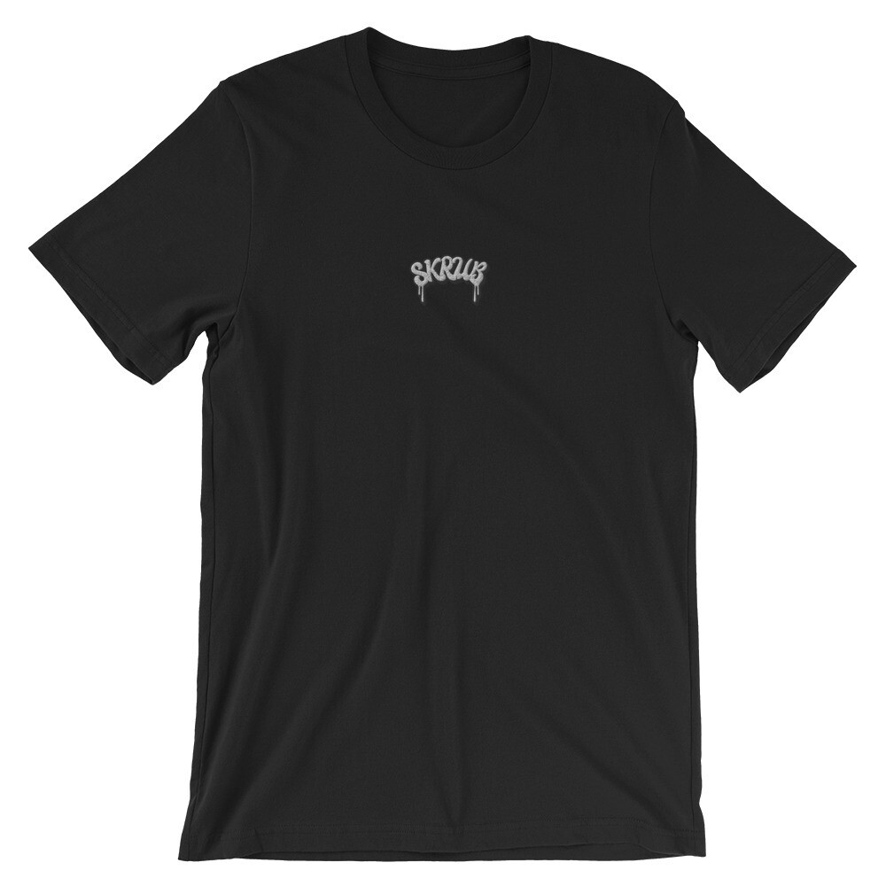 The Original SKRUB Embroidered T-Shirt (Black)