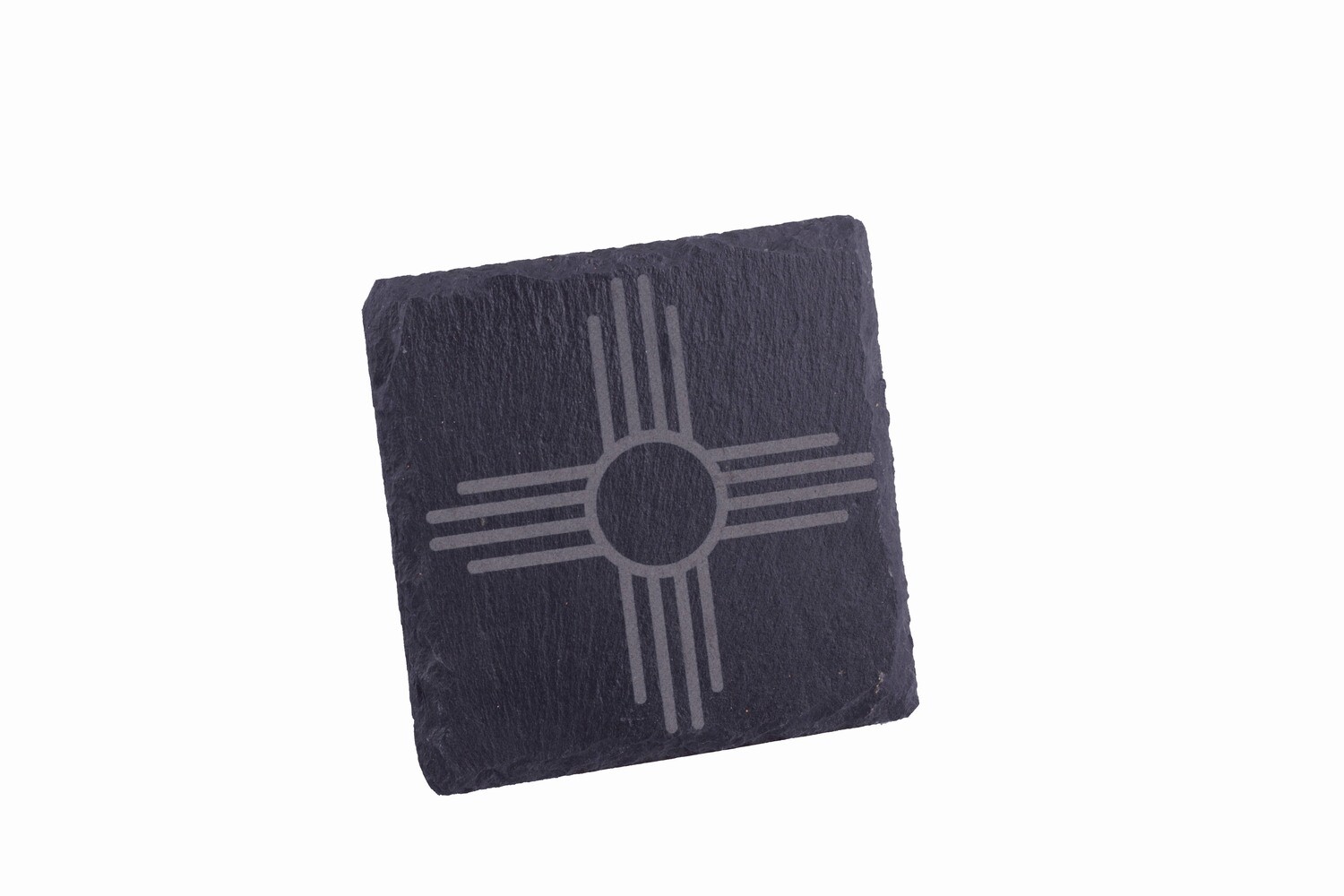New Mexico themed slate drink coasters