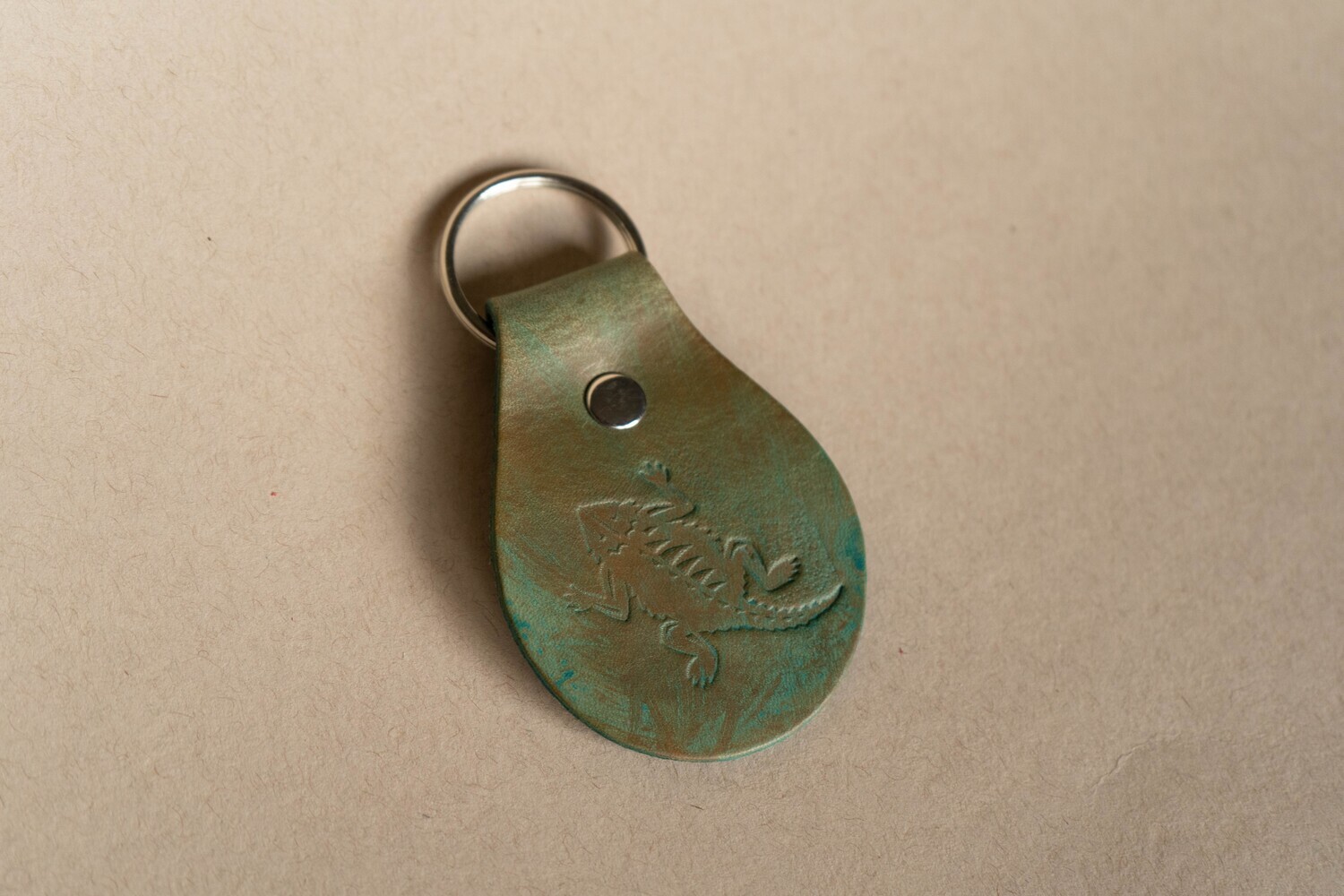 Custom Leather Keyfob