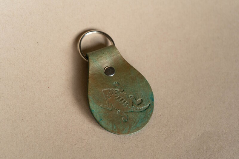 Custom Leather Keyfob