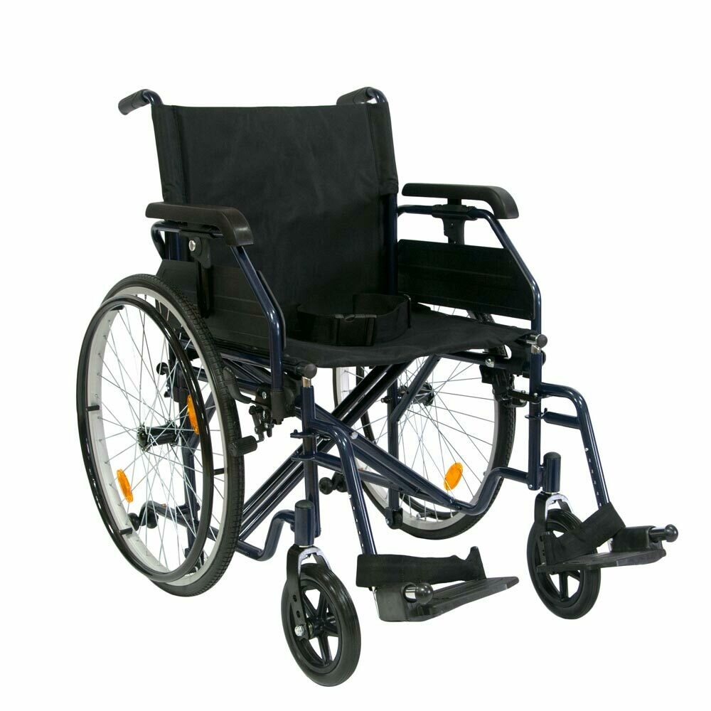 Коляска инвалидная с транзитными колесами 514A-4