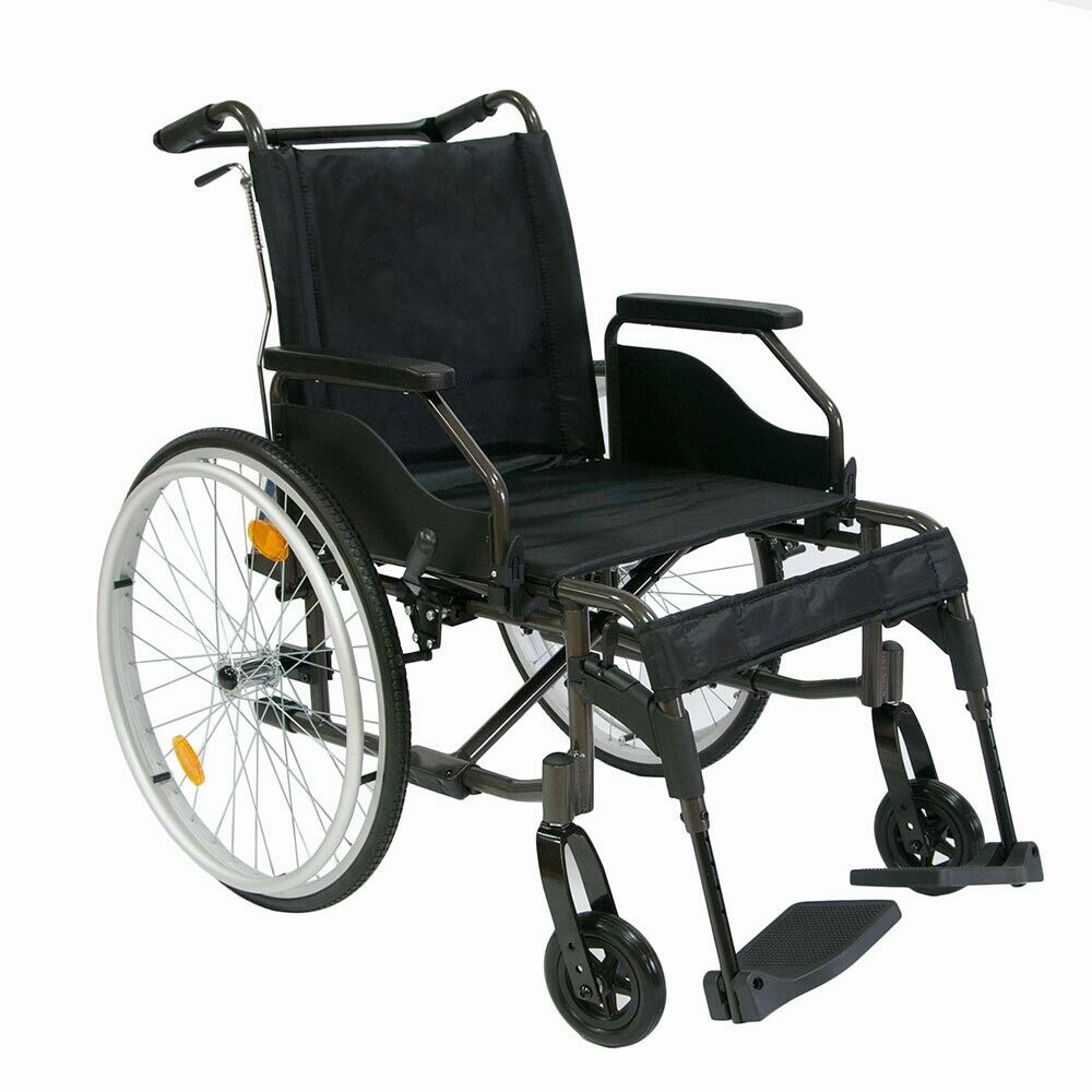 Коляска инвалидная с откидной спинкой 514A-LX, 51 см