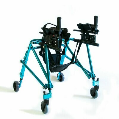 Ходунки с дополнительной фиксацией (поддержкой) тела, в том числе для больных детским церебральным параличом (ДЦП) торговой марки "Мега-Оптим" Мега-921