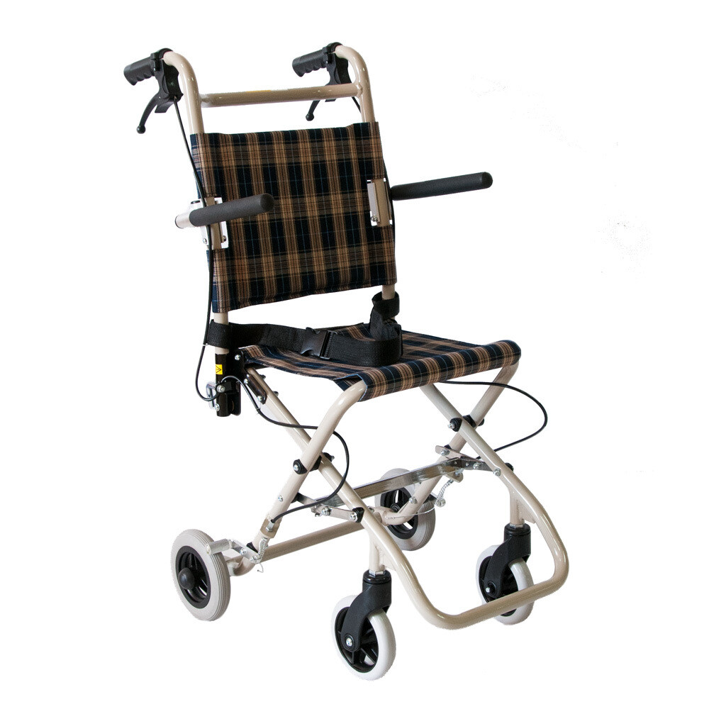 Кресло каталка инвалидная складная FS800LBJ Мега-Оптим