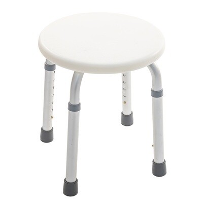 Компактный стул (основание - 32 см) для ванной и душа KJT509A Мега-Оптим для беременных, пожилых людей и инвалидов