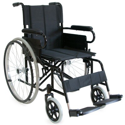 Кресло-коляска инвалидная с литыми колесами FS868 Мега-Оптим