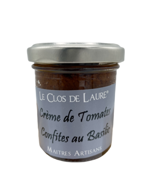 Crème de tomate confites au basilic 90g