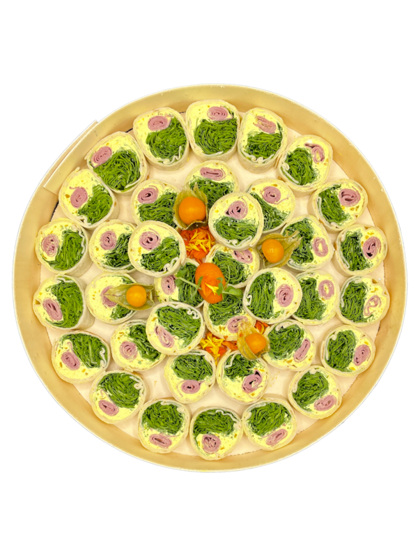 Minis wraps poulet colombo 36 pièces