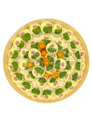 Minis wraps poulet colombo 36 pièces