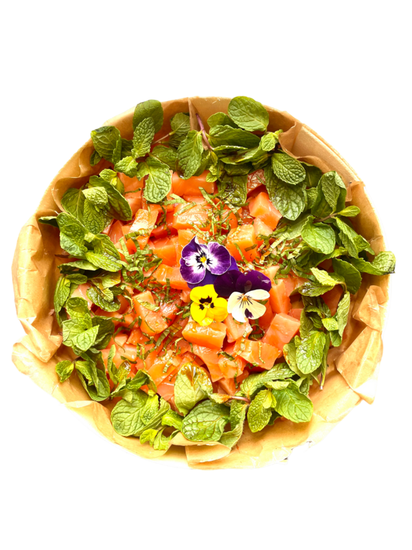 Le saumon façon Mojito