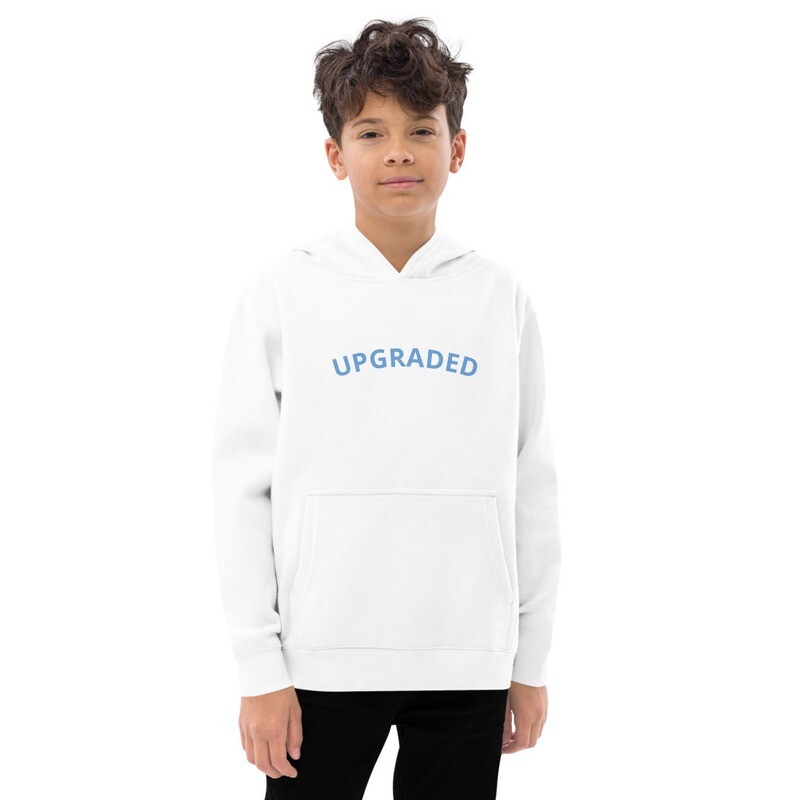 Kids fleece hoodie i catch my dreams