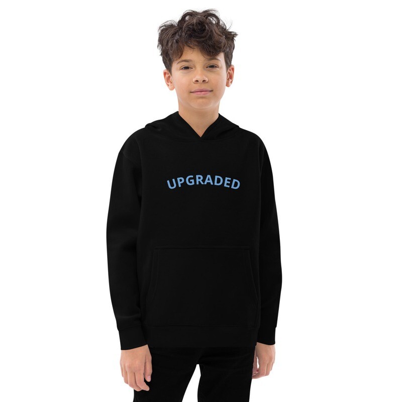 Kids fleece hoodie (i catch my dreams)