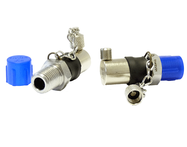 Checkfluid KP14NV Pushbutton Valve 1/4" - 18NPTF Pack of 5