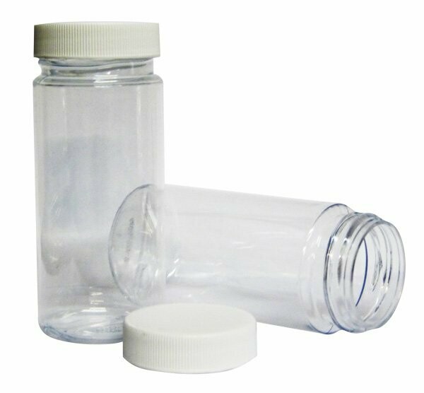 100ml Clear Plastic Sample Bottle with 38mm cap