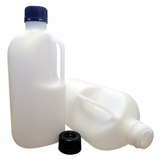 2.5 Litre HDPE Bottle with 42mm tamper proof cap (Pack of 25 Only)