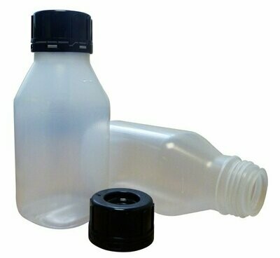 500ml Transparent PP Bottle with 45mm Tamper Proof Cap