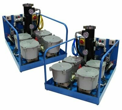 Bag Filter Four Unit Diesel Filtration Systems