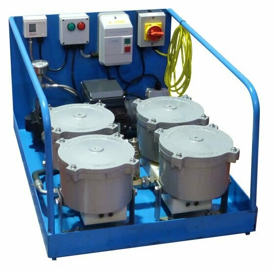 Four Housing Oil Filtration System