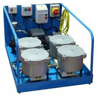 Four Housing Marine Filtration System