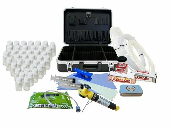 ABS Oil Sampling Carry Case 40 x PETG 60ml bottles