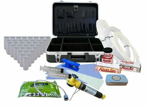 ABS Fluid Sampling Carry Case 35 x HDPE 100ml bottles