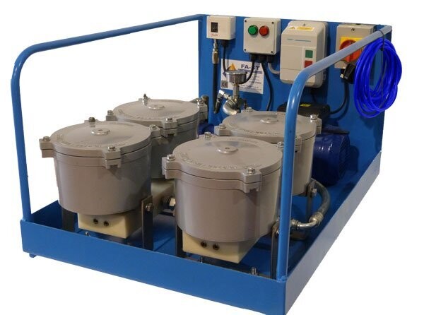 Four Housing Diesel Filtration System, Motor: 240v, Magnetic Filter: No Magnetic Filter, Bag Filter: No Bag Filter