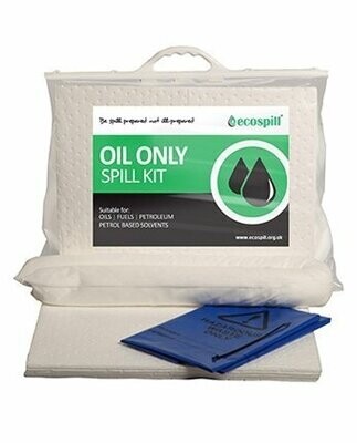 15L Oil Only Spill Response Kit | Clip-top Carrier