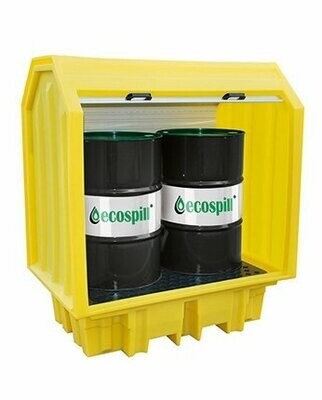 PE 2 Drum All Weather Spill Pallet