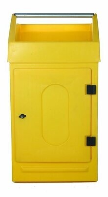 Poly Dispensing Stand c/w Lockable Door & Tray