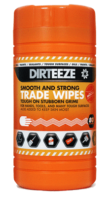 Dirteeze Jumbo Tub Smooth Degreaser Cloths (8 containers per Pack)