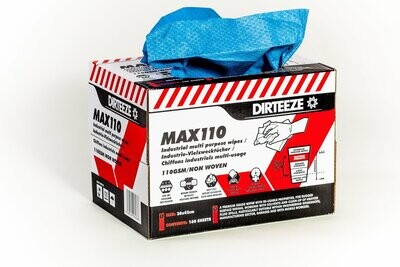 MAX110 Heavy Duty Industrial Wiper (160 Sheets)