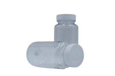 150ml Clear Plastic Sample Bottle with 38mm cap