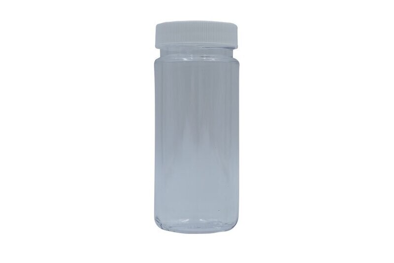 100ml Clear Plastic Sample Bottle with 38mm cap