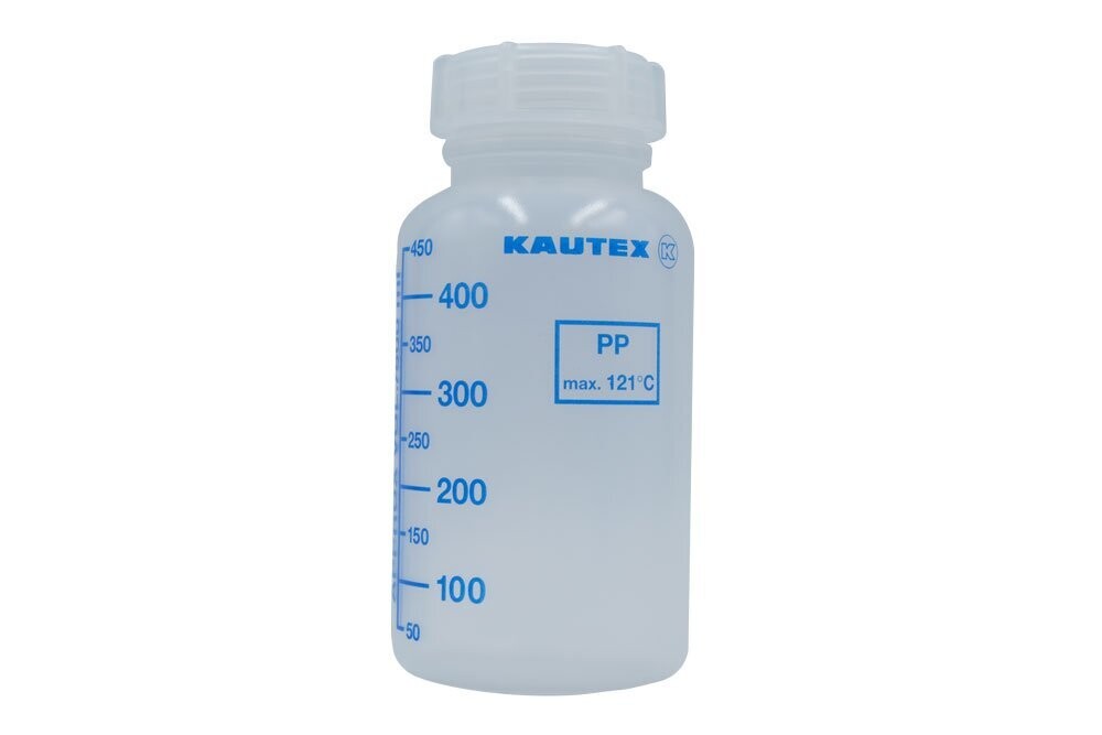 500ml Marked Kautex Sample Bottle with 50mm cap