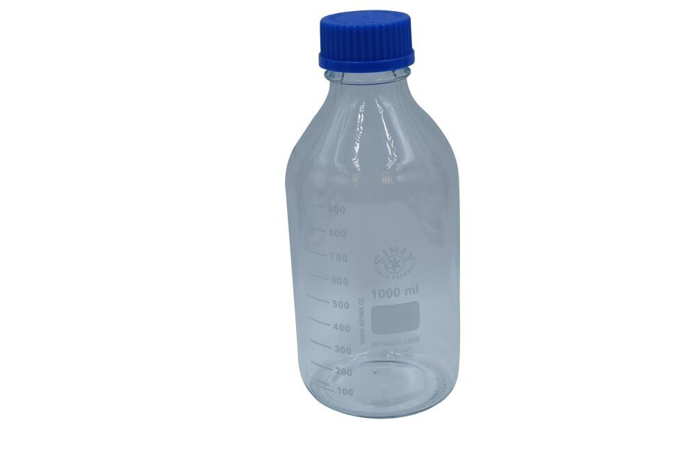 Simax 1 Litre Glass bottles with 45mm cap