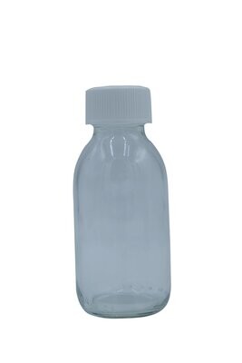 100ml Glass Sample bottle with a 28mm cap