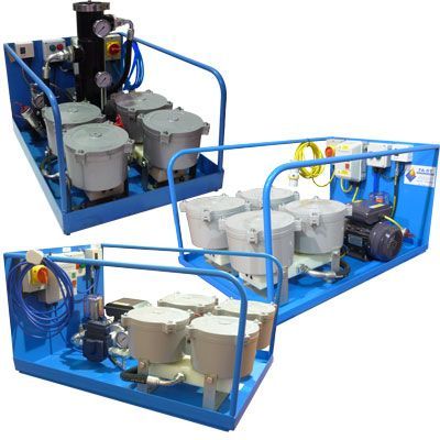 Four Unit Filtration Systems